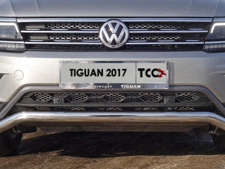 Volkswagen Tiguan 2017-Решетка радиатора нижняя (лист) (Пакет "Offroad")